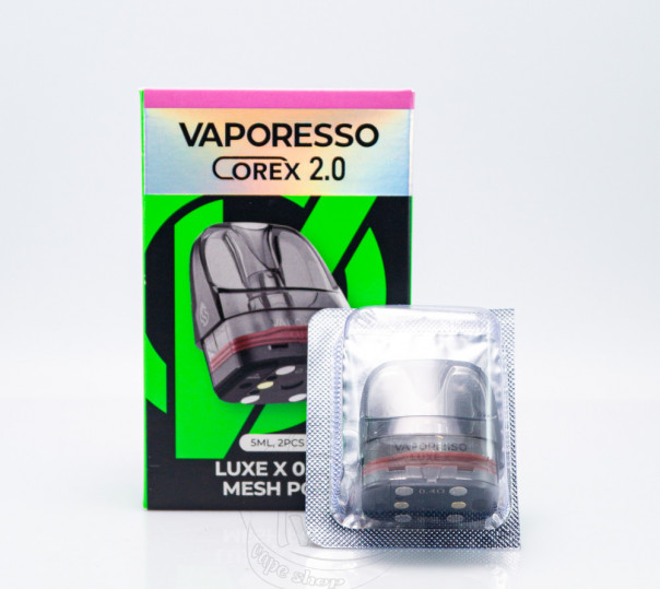 Картридж Vaporesso Luxe X Series (Corex 2.0) 5ml 0.4 Ом для багаторазової POD системи Luxe X, X Pro, XR, XR Max / 2, X2 Pod Kit