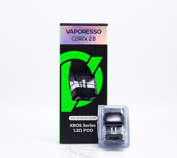 Картридж Vaporesso XROS Series (Corex 2.0 / 3.0) для багаторазової POD системи Xros, Mini, Nano, 3, 3 Mini, 3 Nano, 2, Pro, Cube, 4, 4 Mini, 4 Nano, 5, 5 Mini 2ml/3ml