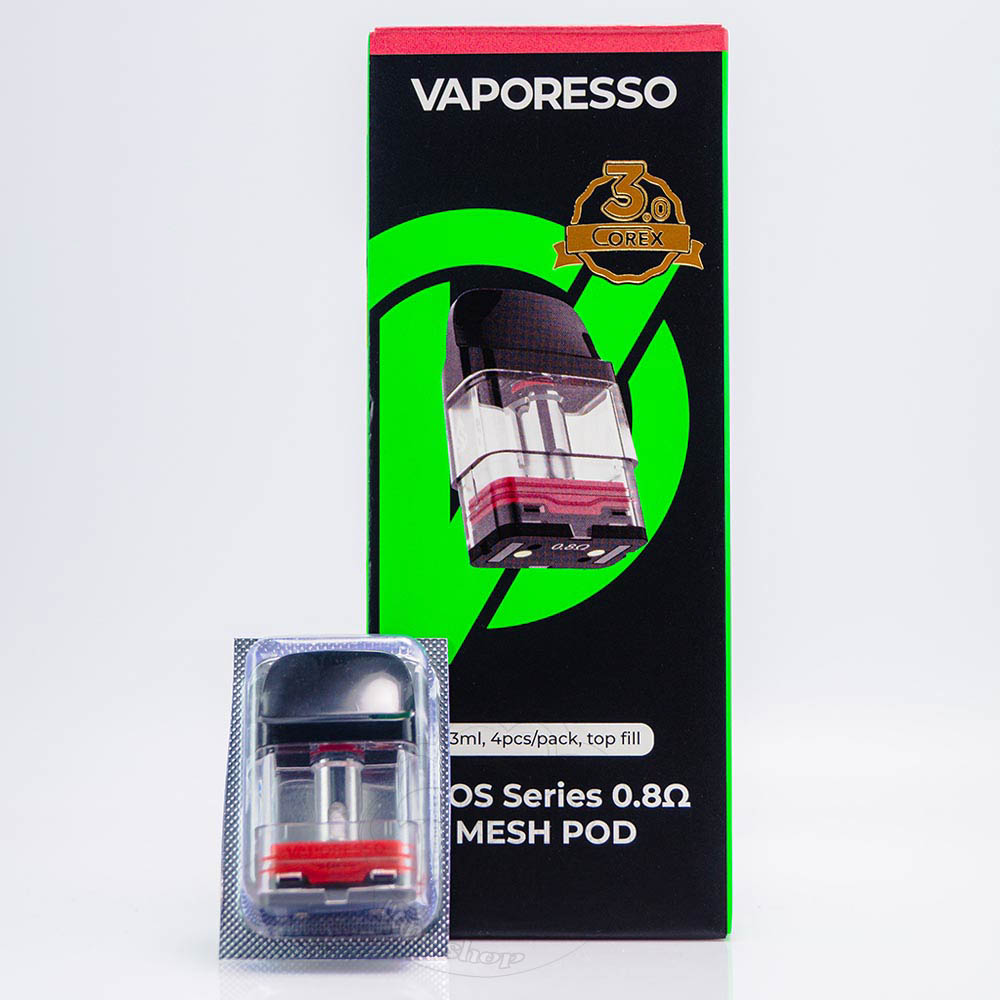 Vaporesso XROS Series (Corex 3.0) 0.8  3ml   POD   Xros, Mini, Nano, 3, 3 Mini, 3 Nano, 2, Pro, Cube, 4, 4 Mini, 4  Nano, 5, 5 Mini