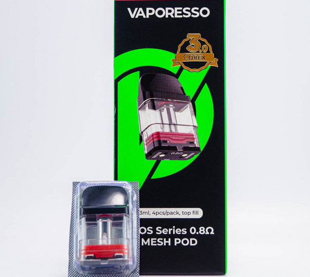 Картридж Vaporesso XROS Series (Corex 2.0 / 3.0) для багаторазової POD системи Xros, Mini, Nano, 3, 3 Mini, 3 Nano, 2, Pro, Cube, 4, 4 Mini, 4 Nano, 5, 5 Mini 2ml/3ml