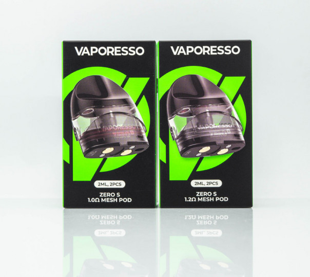 Картридж Vaporesso Zero Mesh Pod 2ml для багаторазової POD системи Zero, 2, S Pod Kit