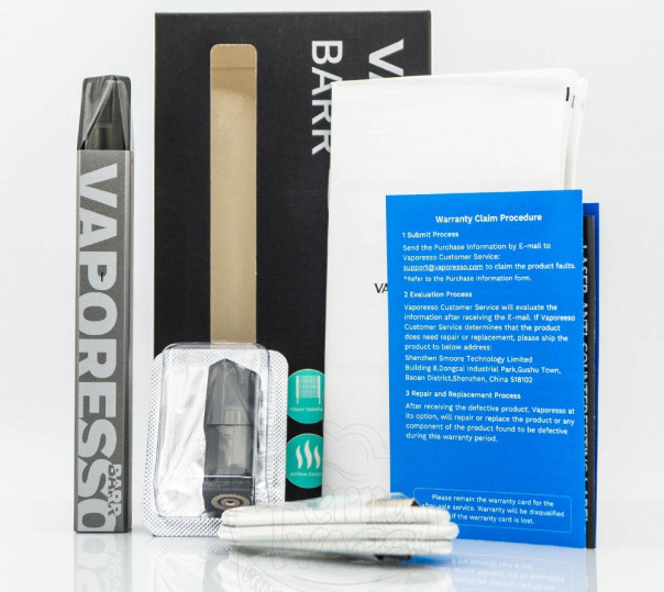 Vaporesso Barr Pod Kit 350mAh Багаторазова POD система