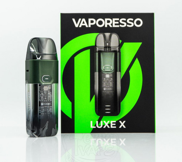 Vaporesso Luxe X Pod Kit 1500mAh Багаторазова POD система Vaporesso Luxe X Pod Kit 1500mAh Багаторазова POD система