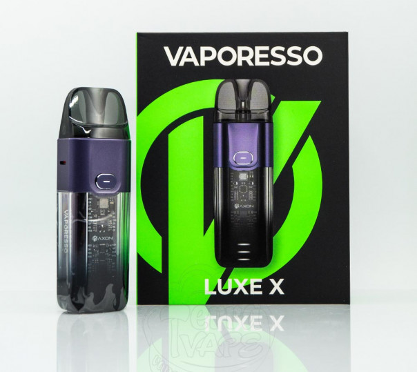 Vaporesso Luxe X Pod Kit 1500mAh Багаторазова POD система Vaporesso Luxe X Pod Kit 1500mAh Багаторазова POD система