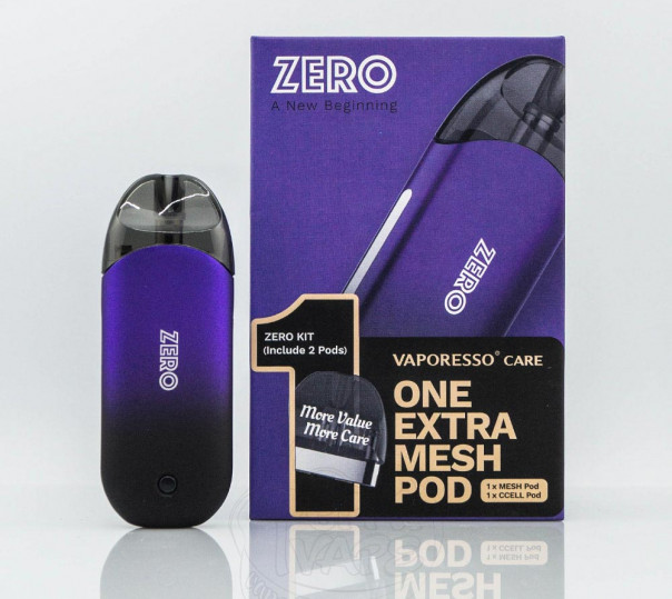 Vaporesso Renova Zero Pod Kit 650mAh Багаторазова POD система Vaporesso Renova Zero Pod Kit 650mAh Багаторазова POD система