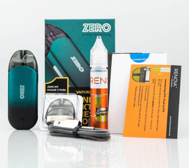 Vaporesso Renova Zero Pod Kit 650mAh Багаторазова POD система Vaporesso Renova Zero Pod Kit 650mAh Багаторазова POD система