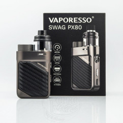 Vaporesso Swag PX80 Pod Mod Kit Brick Black