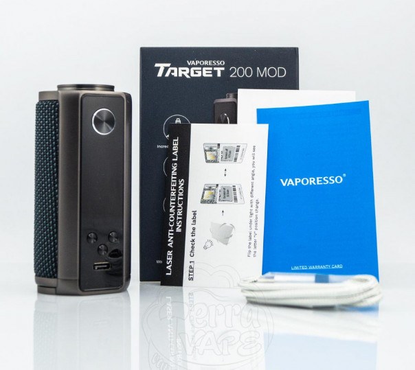 Vaporesso Target 200 Mod 220W Бокс мод Vaporesso Target 200 Mod 220W Бокс мод