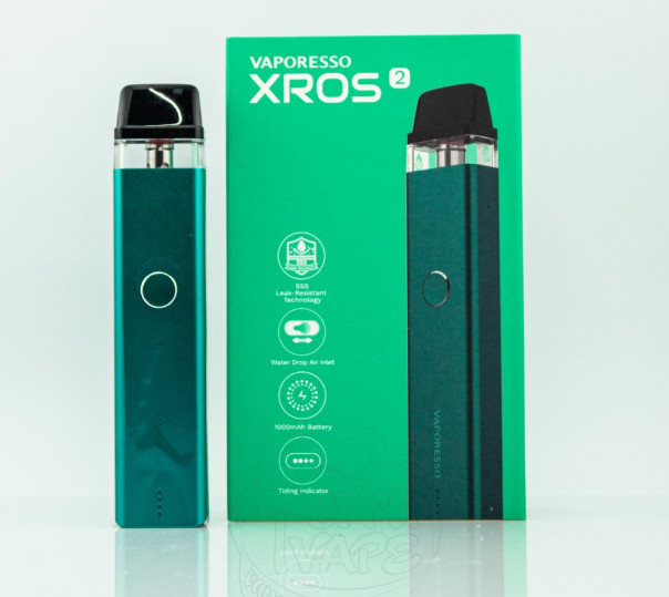Vaporesso XROS 2 Pod Kit 1000mAh Многоразовая POD система Vaporesso XROS 2 Pod Kit 1000mAh Многоразовая POD система