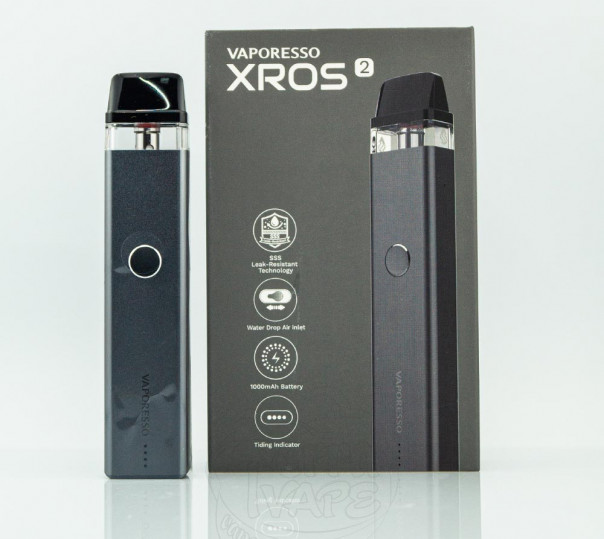 Vaporesso XROS 2 Pod Kit 1000mAh Многоразовая POD система Vaporesso XROS 2 Pod Kit 1000mAh Многоразовая POD система