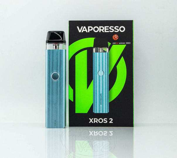 Vaporesso XROS 2 Pod Kit 1000mAh Многоразовая POD система Vaporesso XROS 2 Pod Kit 1000mAh Многоразовая POD система