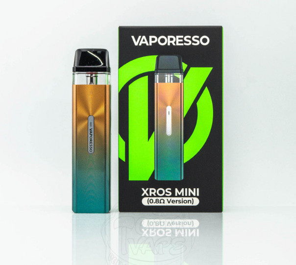 Vaporesso XROS Mini Pod Kit 1000mAh Багаторазова POD система Vaporesso XROS Mini Pod Kit 1000mAh Багаторазова POD система