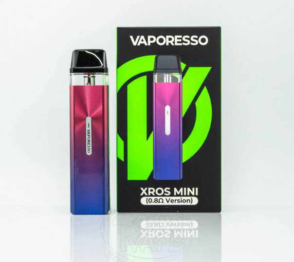 Vaporesso XROS Mini Pod Kit 1000mAh Багаторазова POD система Vaporesso XROS Mini Pod Kit 1000mAh Багаторазова POD система