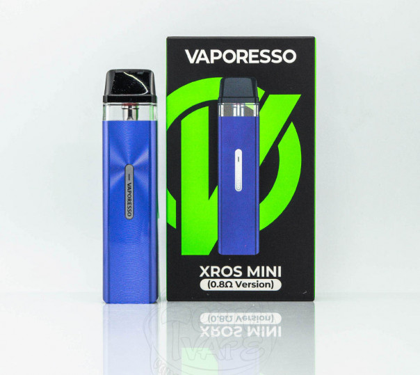 Vaporesso XROS Mini Pod Kit 1000mAh Багаторазова POD система Vaporesso XROS Mini Pod Kit 1000mAh Багаторазова POD система