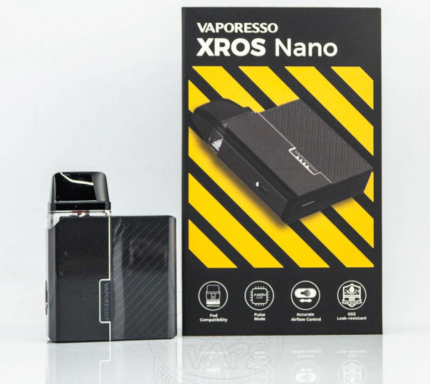 Vaporesso XROS Nano Pod Kit 1000mAh Многоразовая POD система Vaporesso XROS Nano Pod Kit 1000mAh Многоразовая POD система
