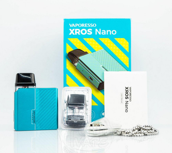 Vaporesso XROS Nano Pod Kit 1000mAh Многоразовая POD система Vaporesso XROS Nano Pod Kit 1000mAh Многоразовая POD система