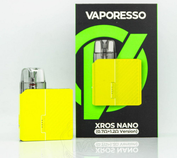 Vaporesso XROS Nano Pod Kit 1000mAh Многоразовая POD система Vaporesso XROS Nano Pod Kit 1000mAh Многоразовая POD система