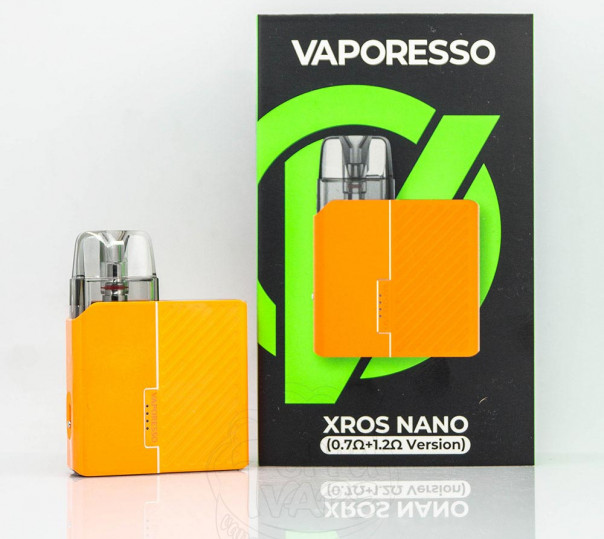 Vaporesso XROS Nano Pod Kit 1000mAh Многоразовая POD система Vaporesso XROS Nano Pod Kit 1000mAh Многоразовая POD система