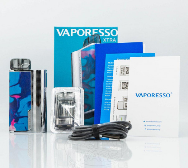 Vaporesso XTRA Pod Kit 900mAh Многоразовая POD система Vaporesso XTRA Pod Kit 900mAh Многоразовая POD система