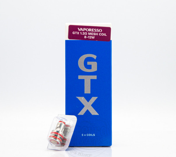 Випаровувач Vaporesso GTX Coil Mesh 1.2 Ом для Luxe X/XR/XR MAX/X Pro/X2/XR MAX 2, Armour G/GS, SWAG PX80, GTX Go 80/40, Luxe 80 та інших