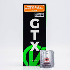 Випаровувач Vaporesso GTX Coil 0.2 Ом (DUAL Mesh)