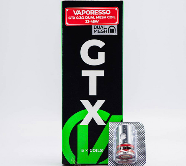 Випаровувач Vaporesso GTX Coil для Luxe X/XR/XR MAX/X Pro/X2/XR MAX 2, Armour G/GS, SWAG PX80, GTX Go 80/40, Luxe 80 та інших