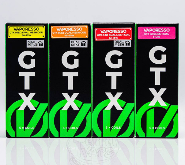 Випаровувач Vaporesso GTX Coil для Luxe X/XR/XR MAX/X Pro/X2/XR MAX 2, Armour G/GS, SWAG PX80, GTX Go 80/40, Luxe 80 та інших