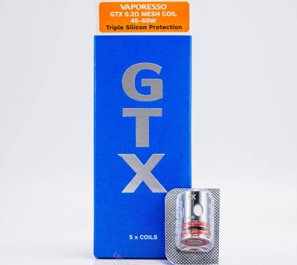 Випаровувач Vaporesso GTX Coil для Luxe X/XR/XR MAX/X Pro/X2/XR MAX 2, Armour G/GS, SWAG PX80, GTX Go 80/40, Luxe 80 та інших