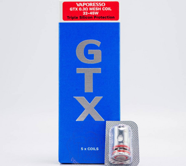 Випаровувач Vaporesso GTX Coil для Luxe X/XR/XR MAX/X Pro/X2/XR MAX 2, Armour G/GS, SWAG PX80, GTX Go 80/40, Luxe 80 та інших