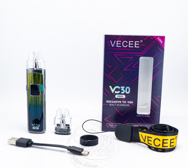 Vecee VC30 Pro Pod Kit 900mAh Багаторазова POD система Vecee VC30 Pro Pod Kit 900mAh Багаторазова POD система