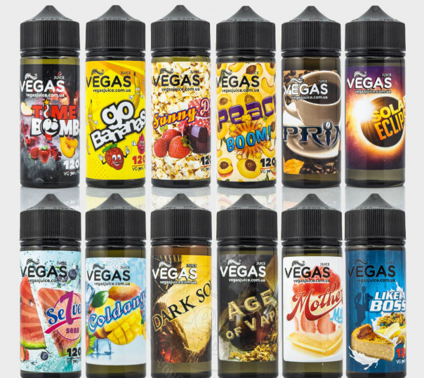 Рідина Vegas Max Organic 100ml на органічному нікотині Рідина Vegas Max Organic 100ml на органічному нікотині