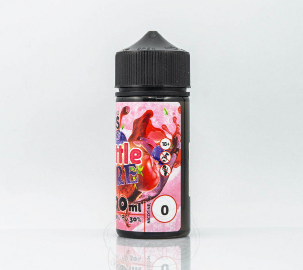 Рідина Vegas Max Organic A Little More 100ml 0mg без нікотину зі смаком полуничного зефіру