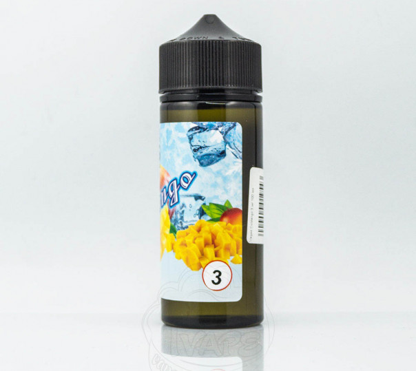 Рідина Vegas Max Organic Coldango 100ml 3mg на органічному нікотині зі смаком манго з холодком Рідина Vegas Max Organic Coldango 100ml 3mg на органічному нікотині зі смаком манго з холодком