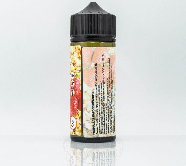 Жидкость Vegas Max Organic Sunny Day 100ml 3mg на органическом никотине со вкусом сухого завтрака