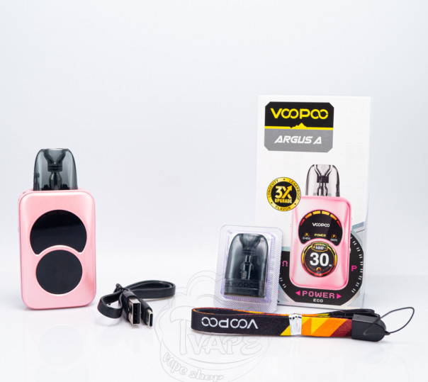 Voopoo Argus A Pod Kit 1100mAh Багаторазова POD система Voopoo Argus A Pod Kit 1100mAh Багаторазова POD система