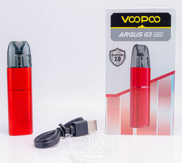 Voopoo Argus G3 Mini Pod Kit 1350mAh Moonlight Silver Багаторазова POD система