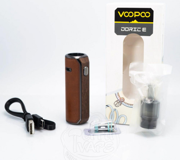 Voopoo Doric E Pod Kit 1500mAh Pink Багаторазова POD система Voopoo Doric E Pod Kit 1500mAh Pink Багаторазова POD система