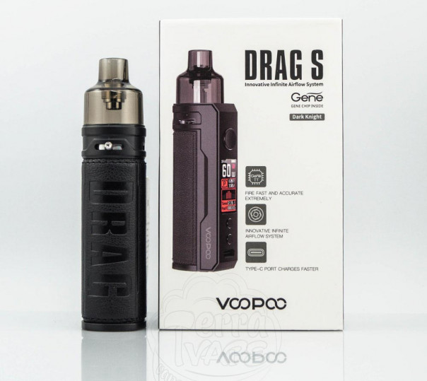 VooPoo Drag S Pod Mod Kit 2500mAh Электронная сигарета POD MOD VooPoo Drag S Pod Mod Kit 2500mAh Электронная сигарета POD MOD