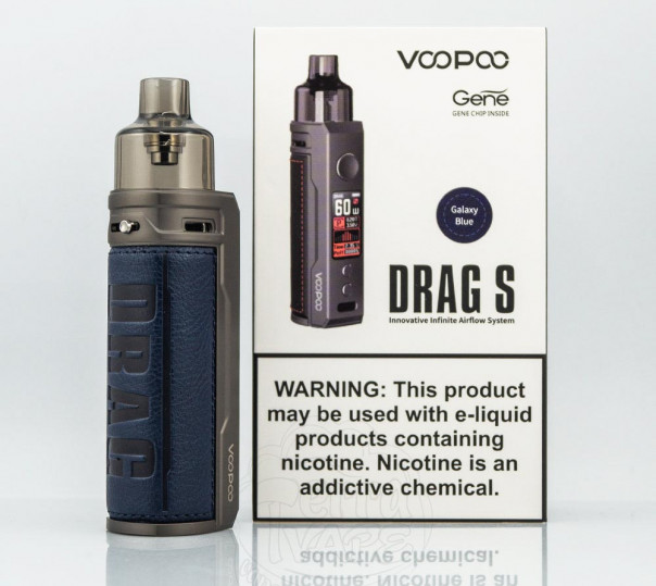 VooPoo Drag S Pod Mod Kit 2500mAh Электронная сигарета POD MOD VooPoo Drag S Pod Mod Kit 2500mAh Электронная сигарета POD MOD