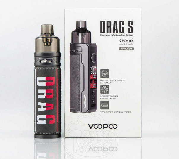 VooPoo Drag S Pod Mod Kit 2500mAh Электронная сигарета POD MOD VooPoo Drag S Pod Mod Kit 2500mAh Электронная сигарета POD MOD