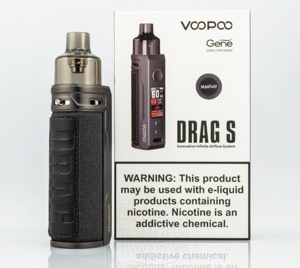 VooPoo Drag S Pod Mod Kit 2500mAh Электронная сигарета POD MOD VooPoo Drag S Pod Mod Kit 2500mAh Электронная сигарета POD MOD