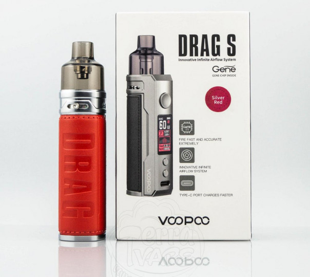 VooPoo Drag S Pod Mod Kit 2500mAh Электронная сигарета POD MOD VooPoo Drag S Pod Mod Kit 2500mAh Электронная сигарета POD MOD