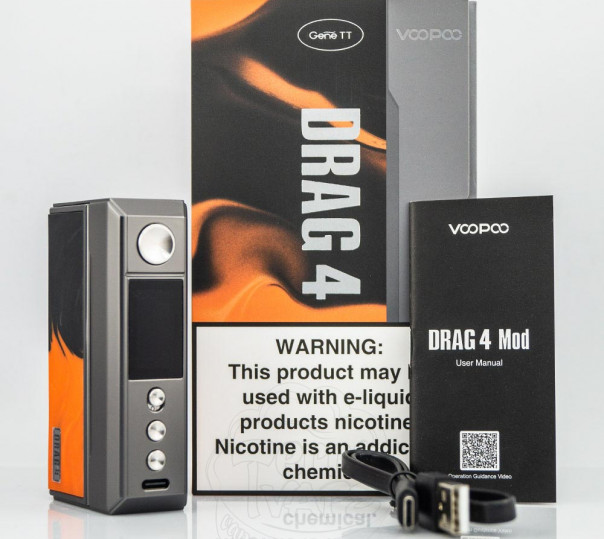 Voopoo Drag 4 Box Mod 177W Бокс мод Voopoo Drag 4 Box Mod 177W Бокс мод
