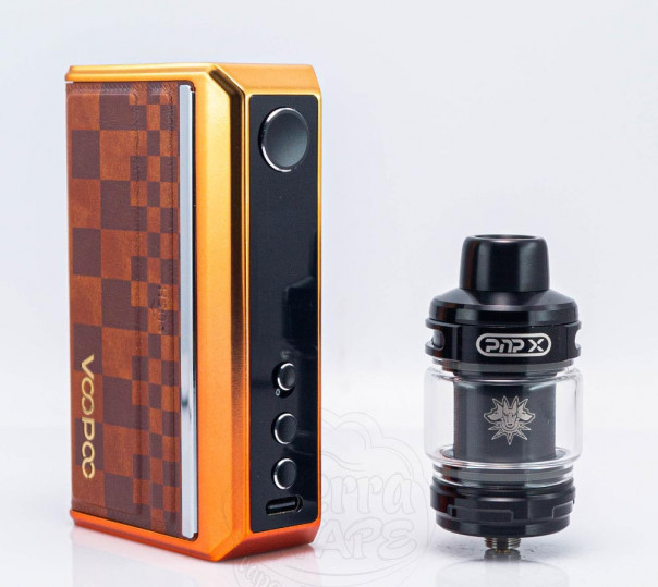 Voopoo Drag 5 177W Box Mod Kit Green з баком Uforce-X Tank Atomizer 5.5ml Стартовий набір Voopoo Drag 5 177W Box Mod Kit Green з баком Uforce-X Tank Atomizer 5.5ml Стартовий набір
