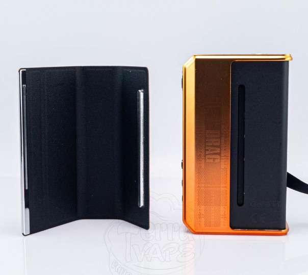 Voopoo Drag 5 177W Box Mod Kit Orange з баком Uforce-X Tank Atomizer 5.5ml Стартовий набір