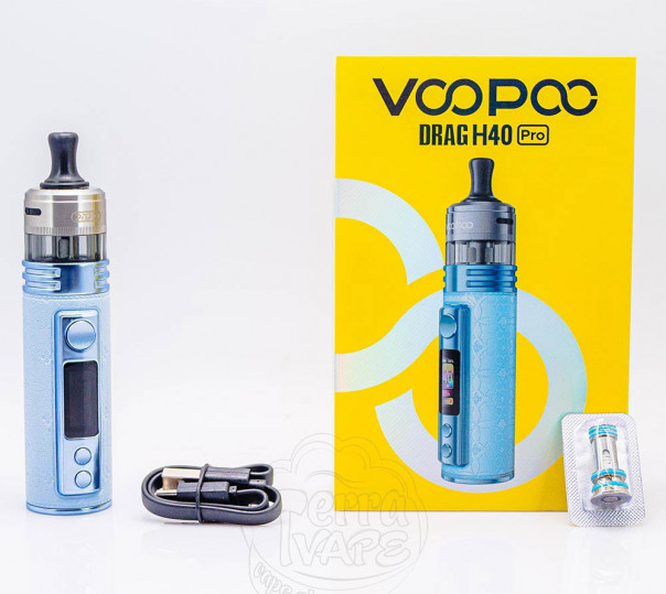 Voopoo Drag H40 Pro Pod Mod Kit 2450mAh Електронна сигарета POD MOD