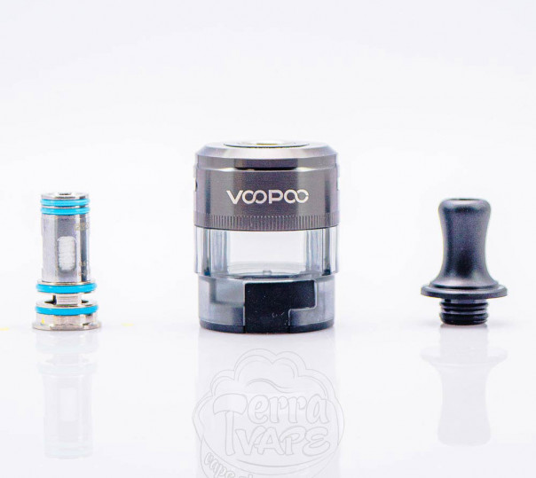Voopoo Drag S3 60W Pod Mod Kit 3000mAh Brooklyn Gray з картриджем PnP X MTL Pod 5ml Електронна сигарета POD MOD Voopoo Drag S3 60W Pod Mod Kit 3000mAh Brooklyn Gray з картриджем PnP X MTL Pod 5ml Електронна сигарета POD MOD