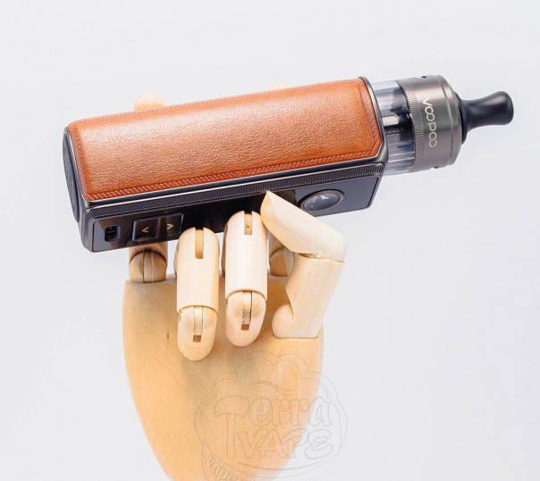 Voopoo Drag S3 60W Pod Mod Kit 3000mAh Brown з картриджем PnP X MTL Pod 5ml Електронна сигарета POD MOD Voopoo Drag S3 60W Pod Mod Kit 3000mAh Brown з картриджем PnP X MTL Pod 5ml Електронна сигарета POD MOD