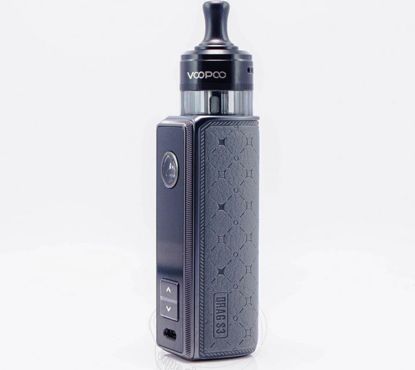 Voopoo Drag S3 60W Pod Mod Kit 3000mAh Metal Gray з картриджем PnP X MTL Pod 5ml Електронна сигарета POD MOD