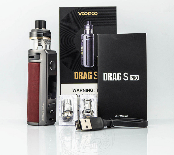 Voopoo Drag S Pro Pod Mod Kit 3000mAh Електронна сигарета POD MOD Voopoo Drag S Pro Pod Mod Kit 3000mAh Електронна сигарета POD MOD